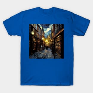 Starry Night in Diagon Alley T-Shirt